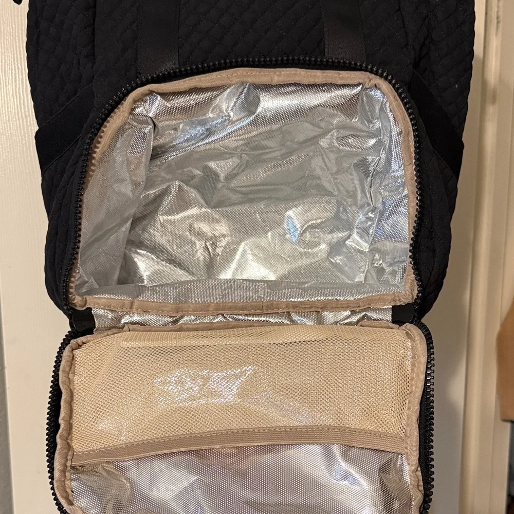 KEYS by Spade Black Quilted Backpack